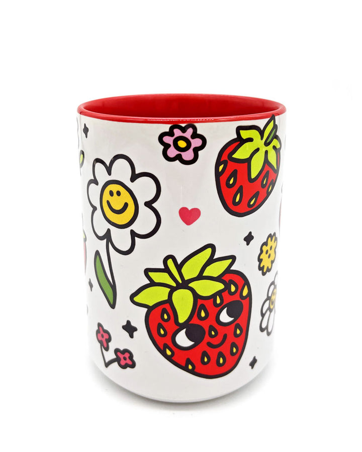 Strawbebby Coffee Mug-Wokeface-Strange Ways