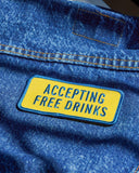 Accepting Free Drinks Patch-Oxford Pennant-Strange Ways