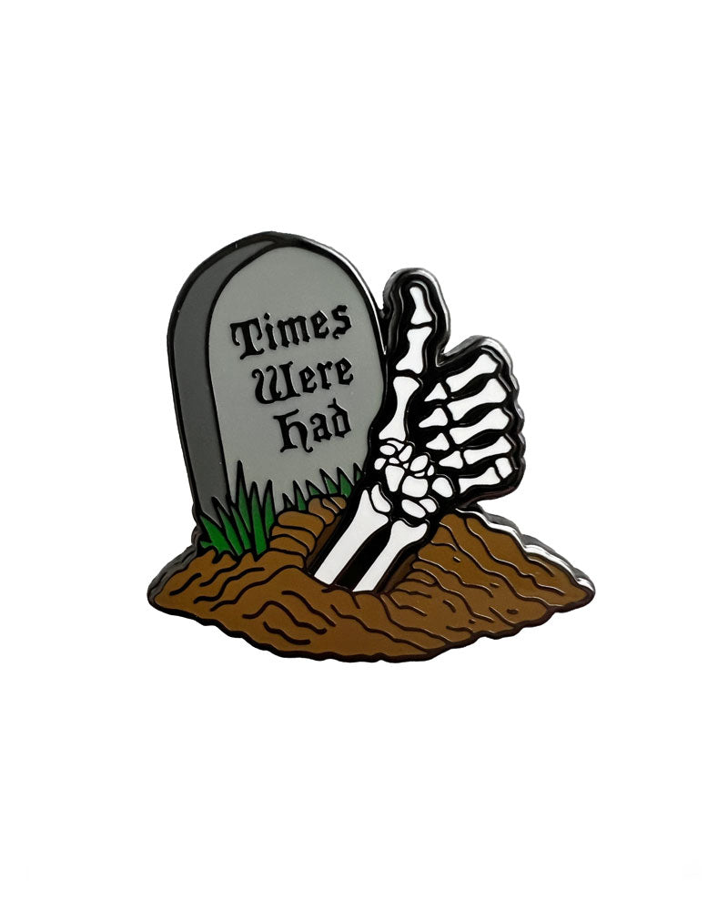 Times Were Had Headstone Pin-Inner Decay-Strange Ways