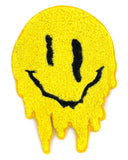 Mega Melt Smiley Face Large Chenille Patch-Nate Duval-Strange Ways