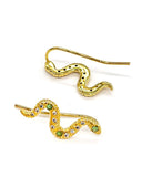 Snake Crawler Earrings-Wildflower + Co.-Strange Ways