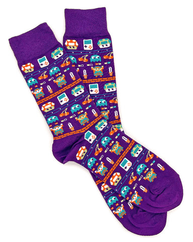 Retro Gamer Socks