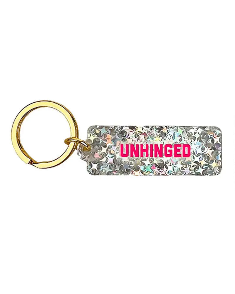 Unhinged Keychain-Golden Gems-Strange Ways