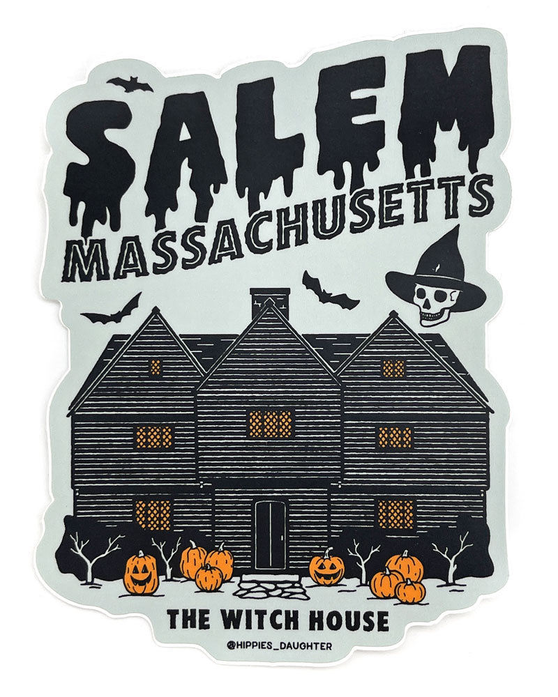 Salem Witch House Sticker-Hippie's Daughter-Strange Ways