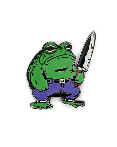 Brute Frog Pin