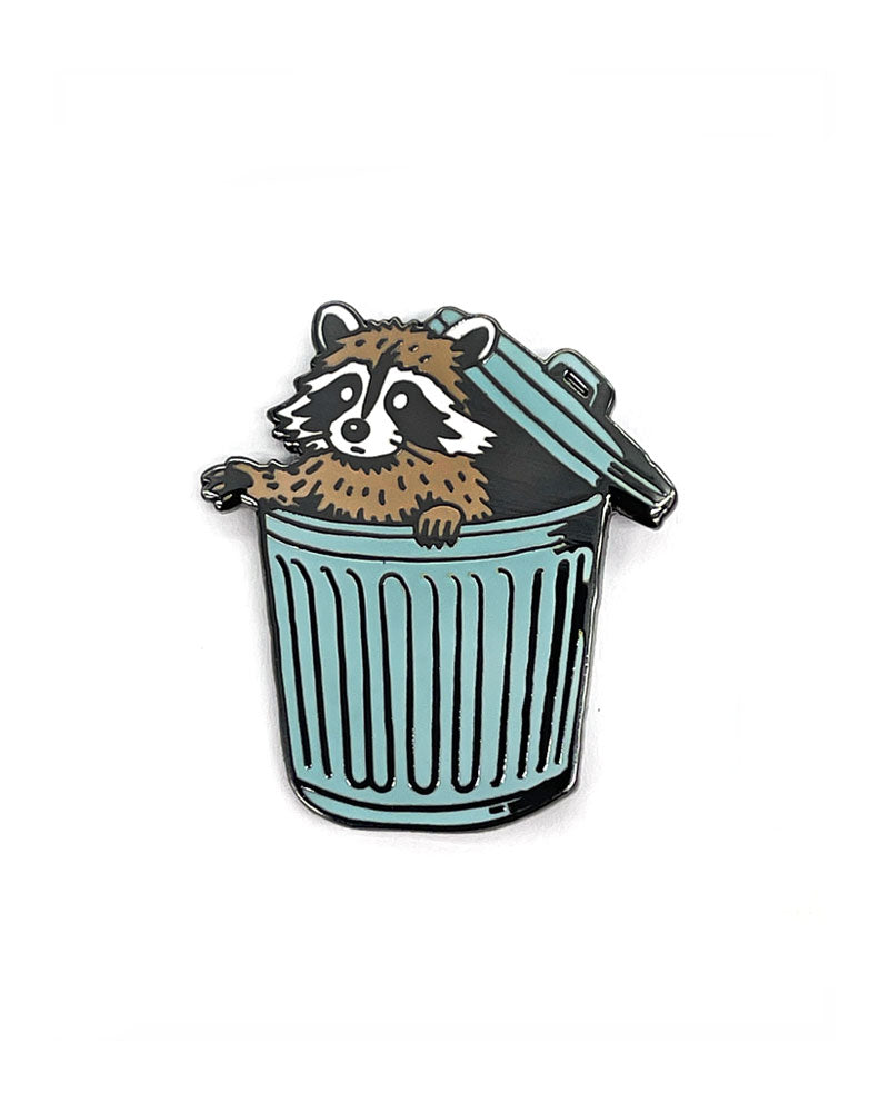 Trash Raccoon Pin-Strike Gently Co.-Strange Ways