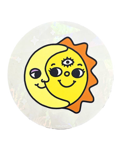 Sun & Moon Suncatcher Window Decal