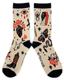 Tattoo Flash Socks-Ectogasm-Strange Ways