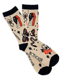 Tattoo Flash Socks-Ectogasm-Strange Ways