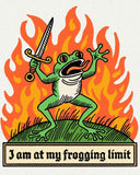 I Am At My Frogging Limit Art Print (8" x 10")-Pretty Bad Co.-Strange Ways