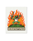 I Am At My Frogging Limit Art Print (8" x 10")-Pretty Bad Co.-Strange Ways