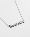 Insufferable Word Necklace-The Silver Spider-Strange Ways