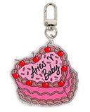 Aries Zodiac Cake Charm Keychain-Wildflower + Co.-Strange Ways