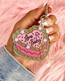 Libra Zodiac Cake Charm Keychain-Wildflower + Co.-Strange Ways