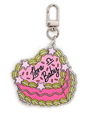 Libra Zodiac Cake Charm Keychain-Wildflower + Co.-Strange Ways