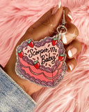 Scorpio Zodiac Cake Charm Keychain-Wildflower + Co.-Strange Ways