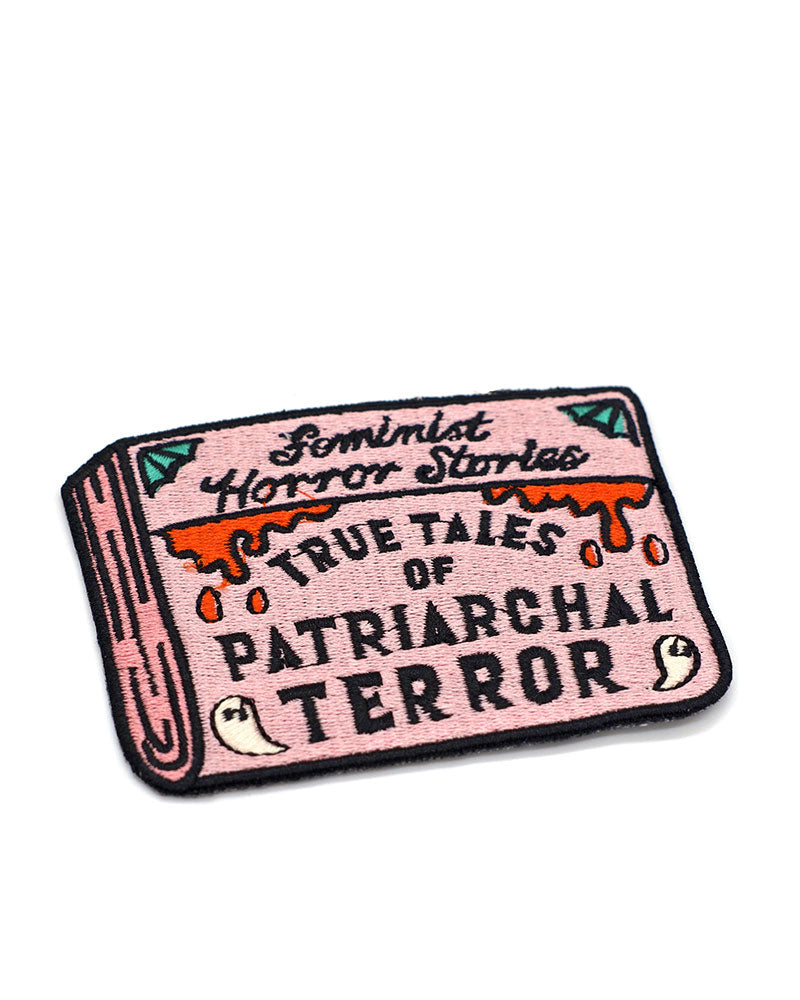 Feminist Horror Stories Patriarchal Terror Patch