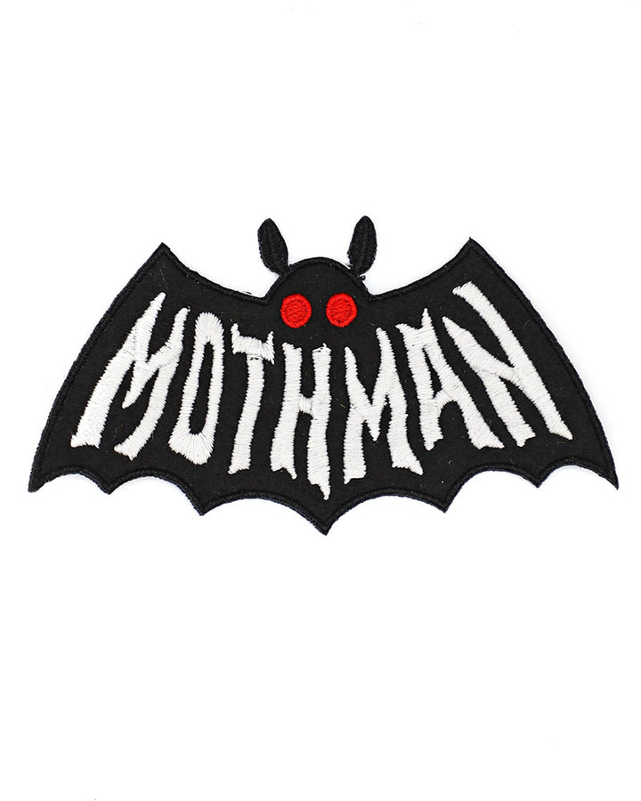 Mothman Symbol Patch (Glow-in-the-Dark)-Maiden Voyage Clothing Co.-Strange Ways