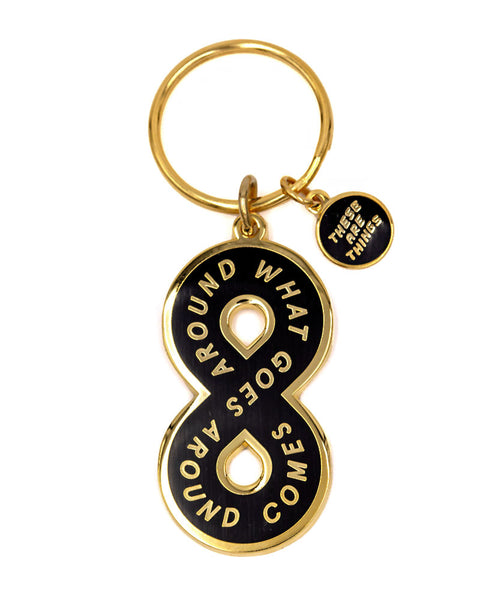 Karma Gifts - Loop Keychain Leopard