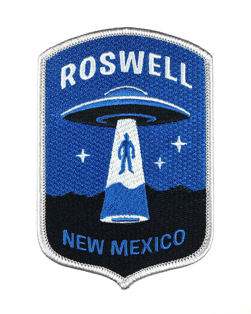 Roswell New Mexico Alien Abduction Patch