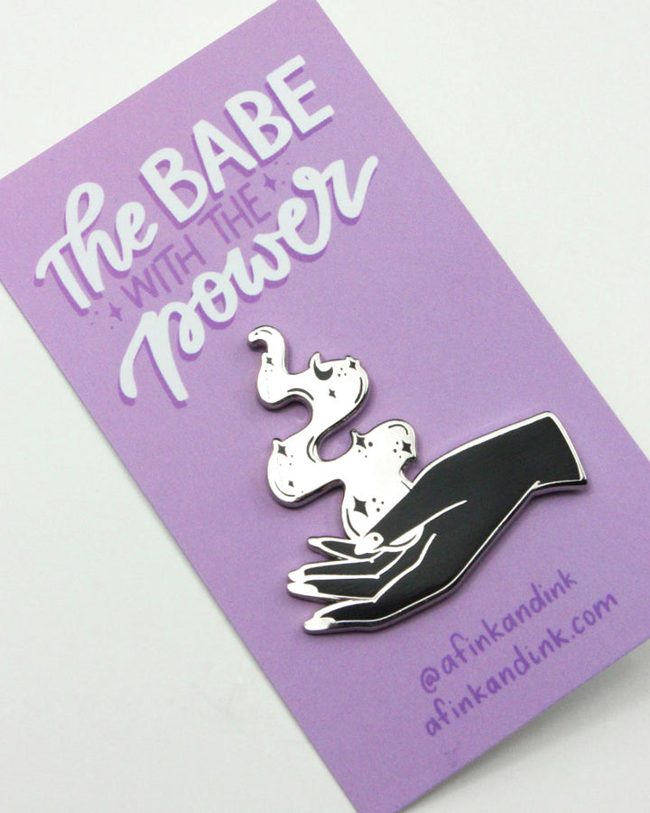 Babe With The Power Magic Hand Pin-A Fink & Ink-Strange Ways