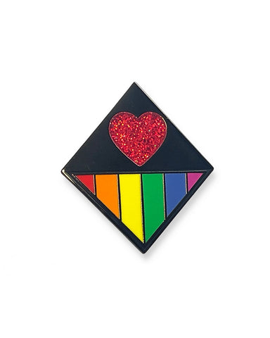 LGBTQ+ Pride Pin Badge