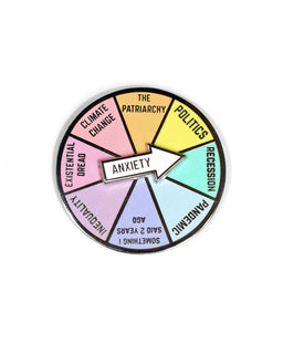 Anxiety Spinner Wheel Moving Pin