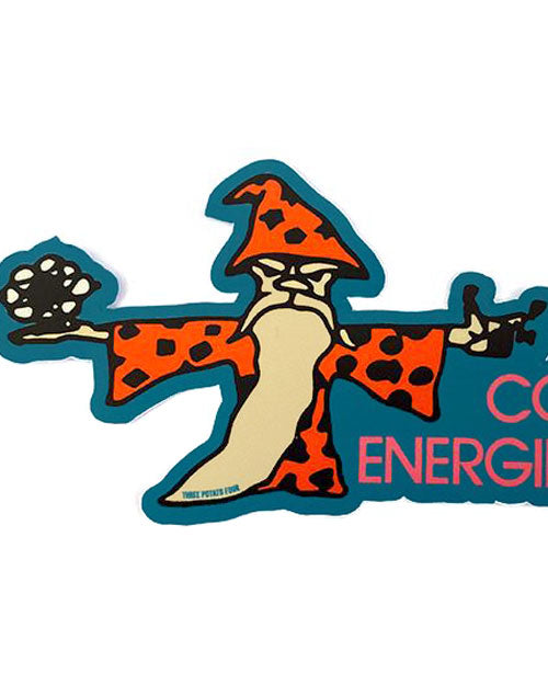 Cosmic Energies Wizard Sticker-Three Potato Four-Strange Ways