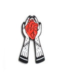 Heart In Hands Pin-Ectogasm-Strange Ways